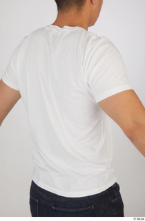 Yoshinaga Kuri casual dressed upper body white t shirt 0006.jpg